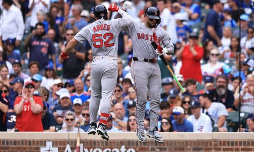 Red Sox outfielder on game-ending assist: ‘That was my first time’