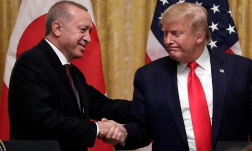 Trump hosts Turkey’s Erdogan at the White House as the US considers lifting a ban on F-35 sales
