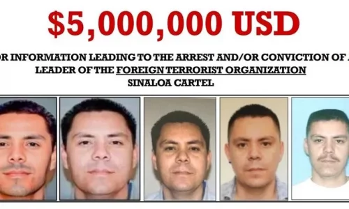 US Offers $5 Million Reward for Information Leading to Arrest of Sinaloa Cartel Faction Boss