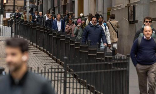 US employers added just 22,000 jobs last month amid uncertainty over President Trump’s policies