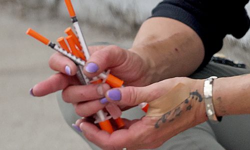 Boston distributes 80,000 needles to drug users per month, inflaming Mass and Cass tensions