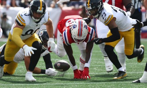Patriots won’t punish Rhamondre Stevenson for costly fumbles