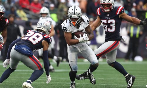 What ex-Patriot Jakobi Meyers regretted about first game back at Gillette Stadium