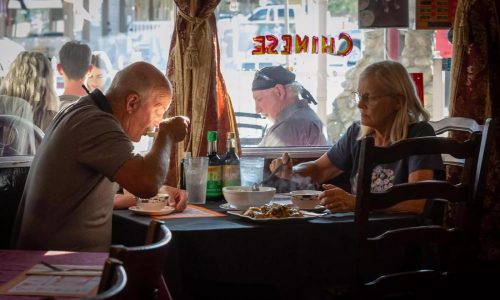 Mt. Whitney hikers love this Chinese restaurant pitstop that looks like a merry-go-round
