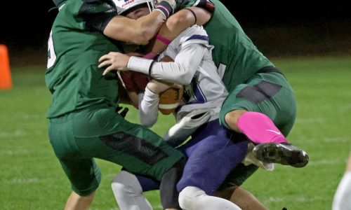 Abington earns share of league title in dominant win over Rockland