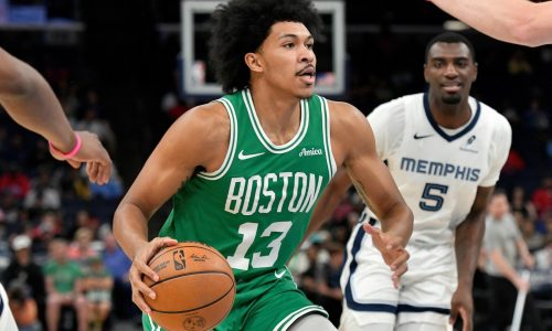 Celtics sign tryout forward to two-way contract after strong preseason