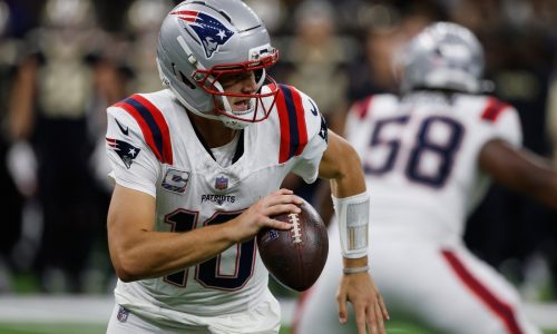 Film review: The Patriots’ 1 big flaw and how Drake Maye keeps improving