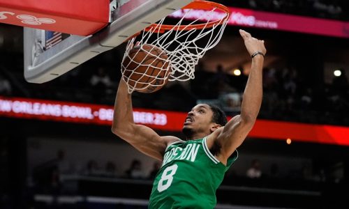 Celtics notebook: Josh Minott’s ‘effort’ earns him second straight start