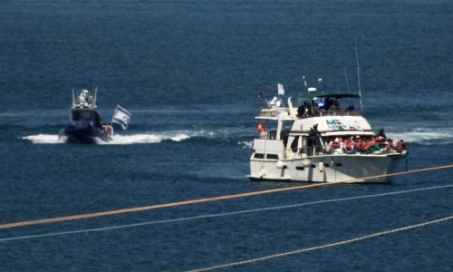 Israel intercepts the last boat from the Gaza flotilla as Israeli minister mocks the activists