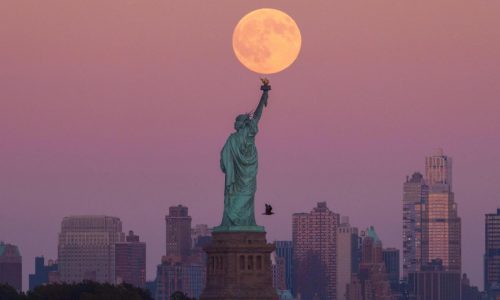 Photos of October’s supermoon: A stunning start to a trio of celestial events