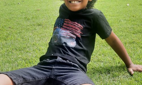 Fun-loving Kamren loves spending time outdoors