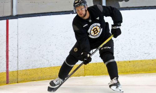 Bruins notebook: Fabian Lysell still trying to make his mark
