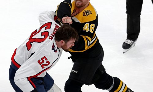 Jeffrey Viel in for Bruins, Hampus Lindholm remains out