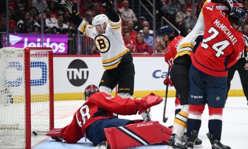 Bruins win season opener over Capitals, Marco Sturm nets first victory