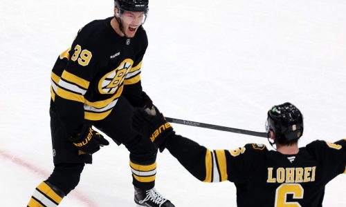 Bruins notebook: Morgan Geekie riding hot start