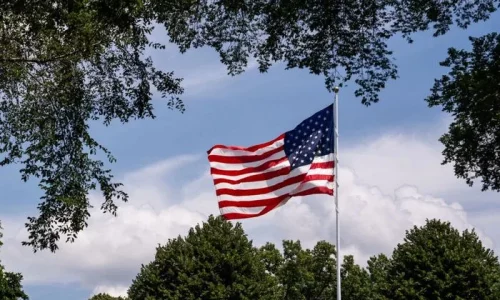 Burger Chain Installs ‘Tallest and Biggest’ American Flags at Restaurants Nationwide