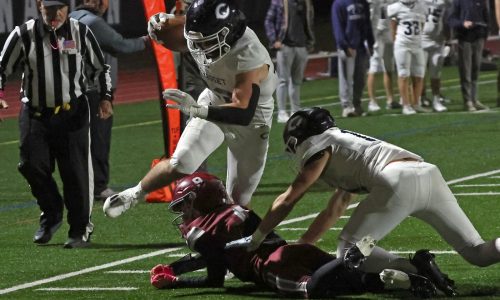 Gus Greene, Cohasset roll over Carver in South Shore League matchup