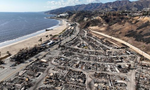 Authorities make an arrest related to deadly January wildfire that leveled LA neighborhood