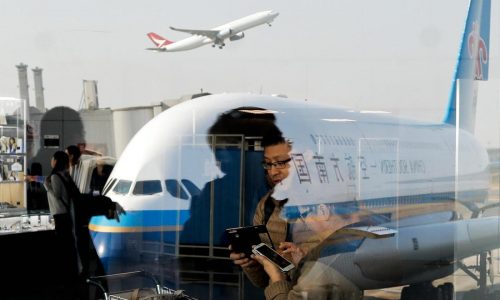 Chinese airlines protest US plan to ban their flights over Russian airspace