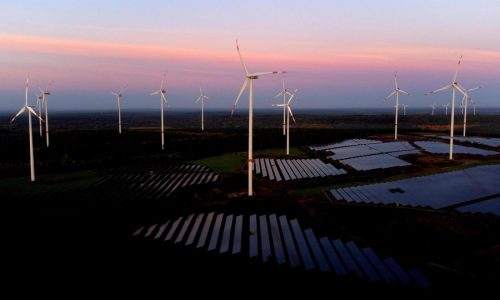 Solar and wind power has grown faster than electricity demand this year, report says