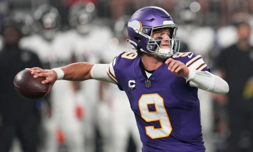 J.J. McCarthy back at practice for Vikings. Will he start against Eagles?