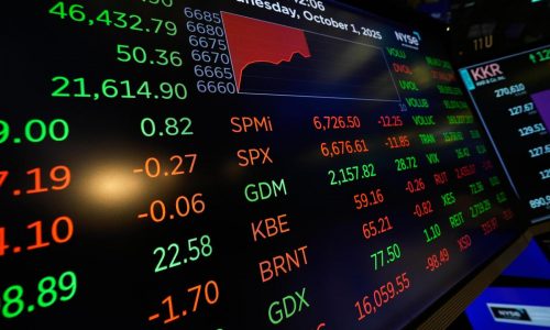 US stocks cruise toward the finish of a record-setting week