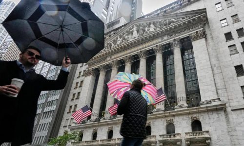 US stocks drift near their record heights as PayPal rallies and Royal Caribbean falls