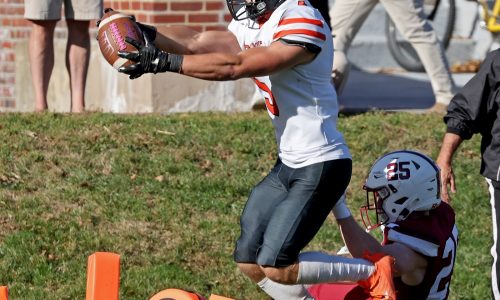 Late interception propels Thayer Academy to victory