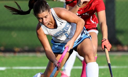 Sandwich ends Hingham’s unbeaten field hockey season