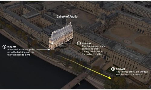 Paris prosecutor says stolen Louvre jewels worth an estimated $102 million