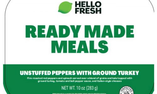 USDA warns that Hello Fresh meals may contain listeria-tainted spinach