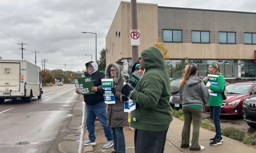 Union members protest closure of Ramsey County detox program