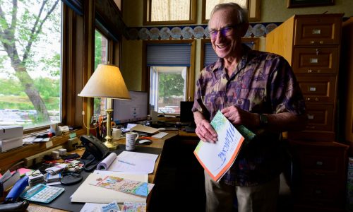 Helicopters, globe-trotting and a mafia run-in: Local mapmaker celebrates 50 years