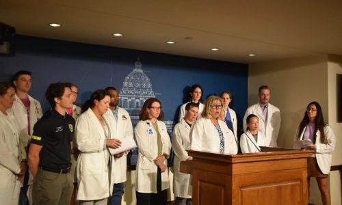 Doctors who treated Annunciation victims demand Capitol action on gun violence