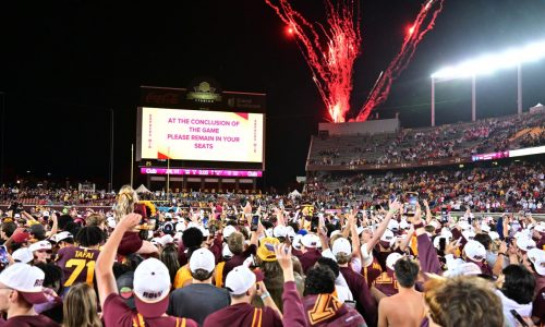 Was Gophers’ victory over No. 25 Nebraska worth storming the field?