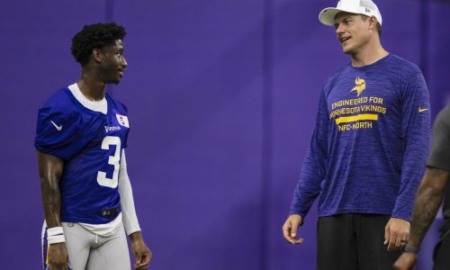 Jordan Addison benched by Vikings for first quarter in London