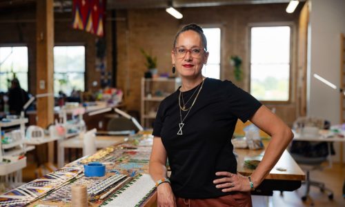 Artist Dyani White Hawk finds affinity between Native, Western abstraction