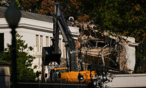 East Wing of White House to be demolished for Trump’s ballroom, official says