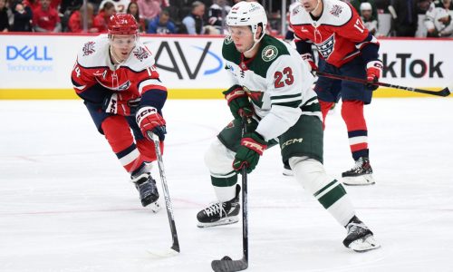 Wild center Marco Rossi sidelined for first time in two years