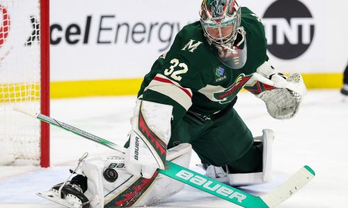Five-year extension keeps goalie Filip Gustavsson with Wild