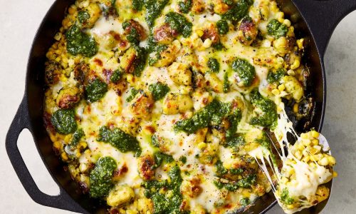 Five weeknight dishes: Kids love this cheesy gnocchi with corn and pesto