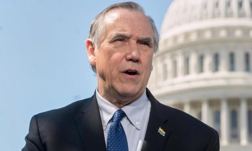 Democratic Sen. Merkley of Oregon stages marathon speech to protest Trump amid shutdown