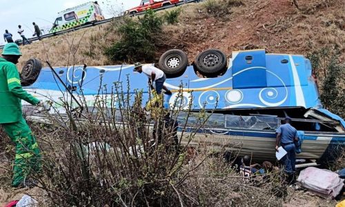 Bus crash in mountainous region of South Africa kills at least 42 people