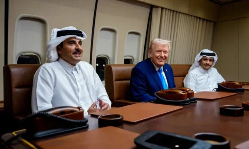 Trump Meets Qatari Leaders, Says Qatar May Join Gaza Peacekeeping Mission