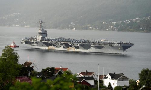 Trump’s decision to send aircraft carrier to South America will leave Mideast and Europe with none