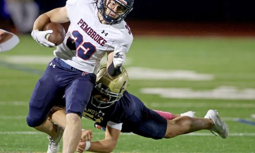 High school roundup/scores: Emily Kiernan’s hat trick fuels Hingham win