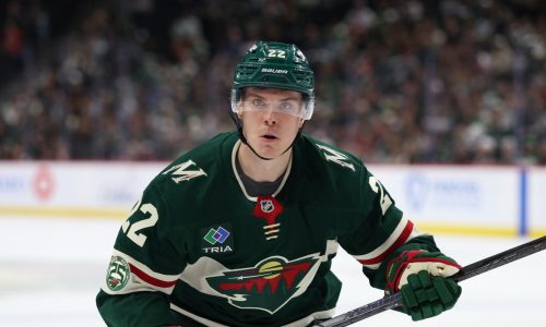 All smiles, and reflection, for Danila Yurov after first NHL goal