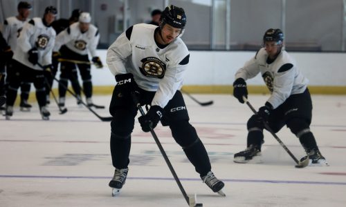 Bruins face Avs with a tweaked lineup