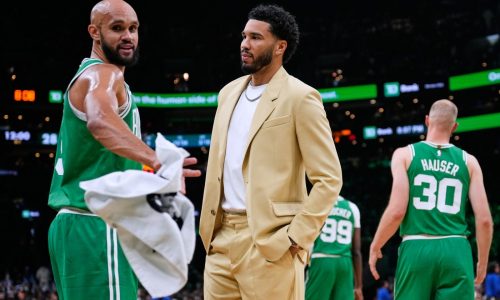 Celtics notebook: Jayson Tatum impressing Kevin Durant in Achilles rehab