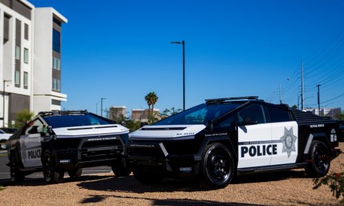 Cybertruck fleet to patrol Las Vegas